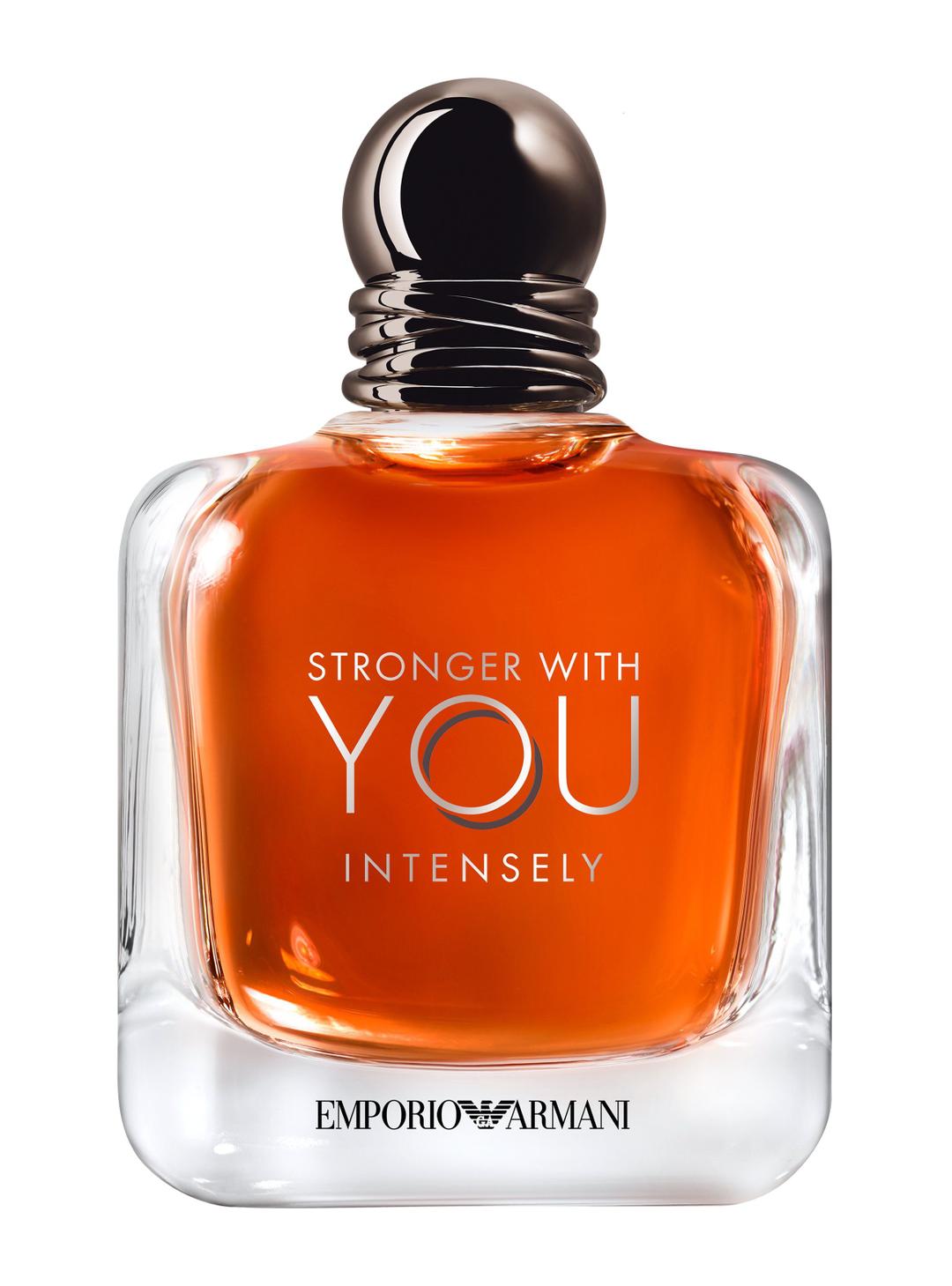 Botella de Giorgio Armani Stronger With You Intensely
